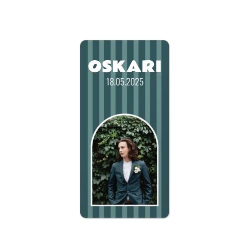 Striped Arch Shape Striped Arch Shape