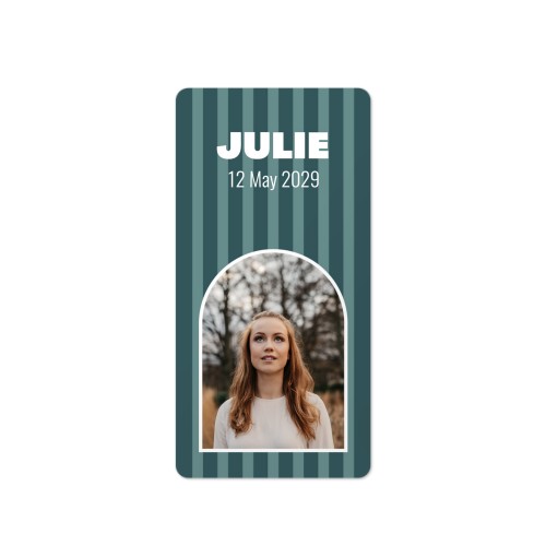 Striped Arch Shape Striped Arch Shape