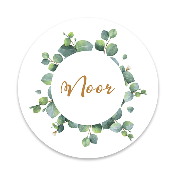 Ronde stickers groot - Set van 24 Ronde stickers groot - Set van 24