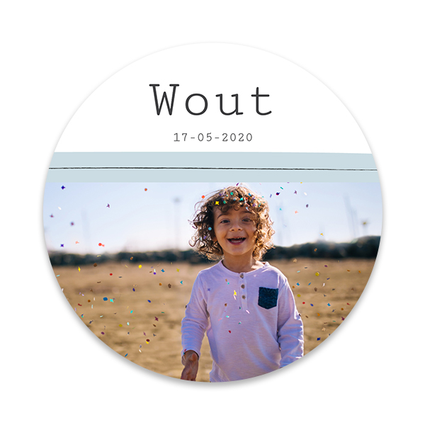 Gift wrapping stickers Round Large - set of 24 Gift wrapping stickers Round Large - set of 24
