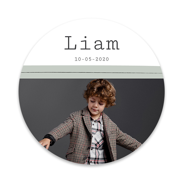Ronde stickers groot - Set van 24 Ronde stickers groot - Set van 24
