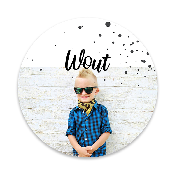 Foto Sticker Rund Gross - 24 Stk. Foto Sticker Rund Gross - 24 Stk.