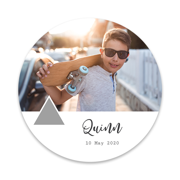 Foto Sticker Rund Gross - 24 Stk. Foto Sticker Rund Gross - 24 Stk.