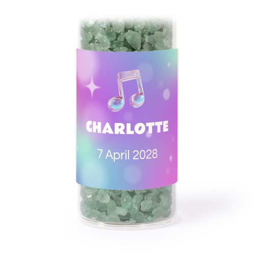 Holographic Music Notes