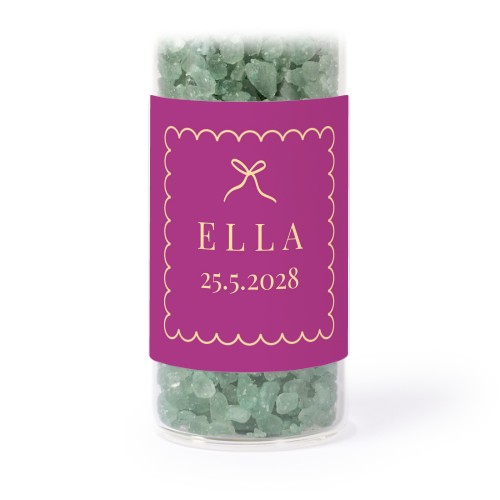 Classy Scallop Bow - Text Only Classy Scallop Bow - Text Only