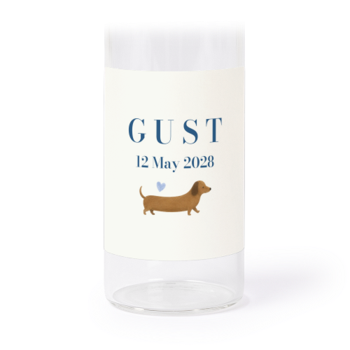 Watercolor Puppy Cradle Watercolor Puppy Cradle