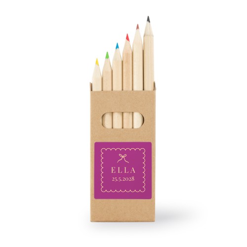 Classy Scallop Bow - Text Only