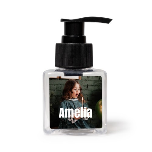 Mini Soap Dispenser Black Square (Set of 12)