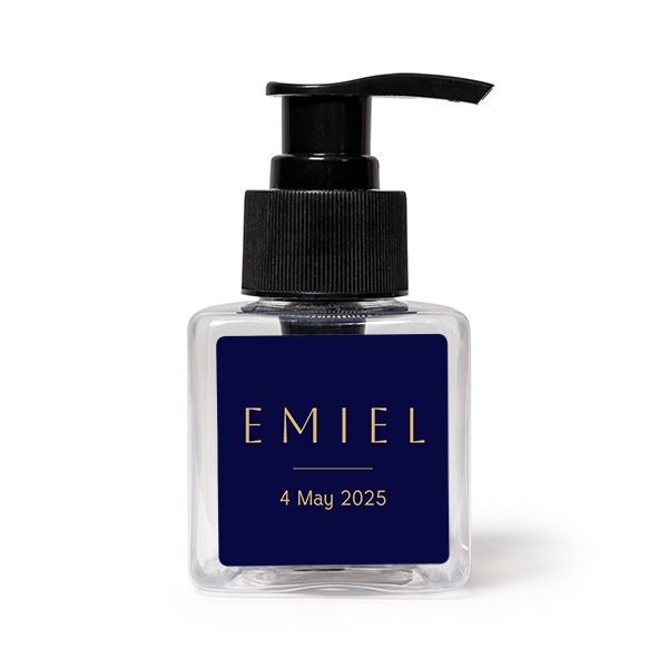 Zeeppompjes Zwart Vierkant (Set van 12) Zeeppompjes Zwart Vierkant (Set van 12)