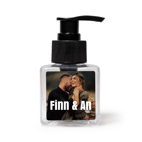 Mini Soap Dispenser Black Square (Set of 12)