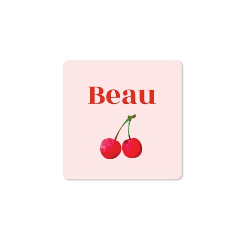 Zeepdispenser naturel vierkant - set van 12