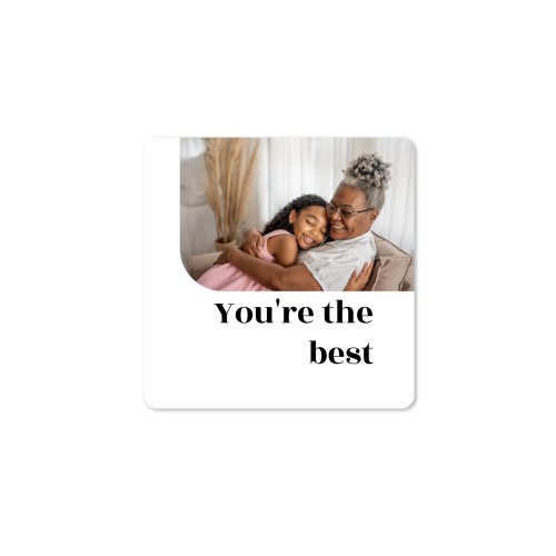 Distributeur de savon bois & sticker carré (lot de 12)