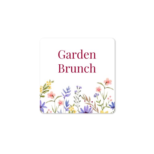 Mini Soap Dispenser Natural Square (Set of 12)