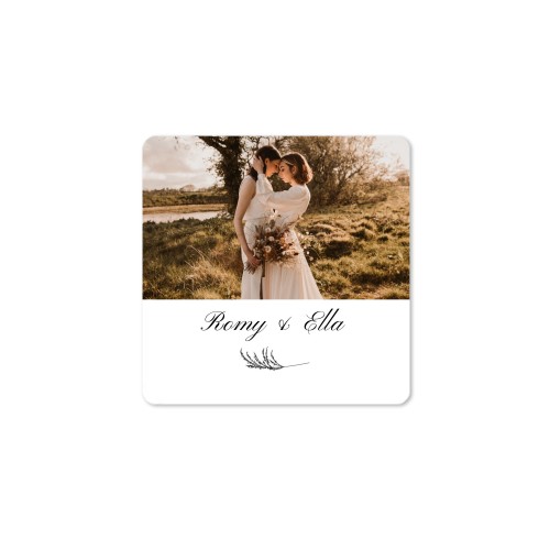 Distributeur de savon bois & sticker carré (lot de 12)