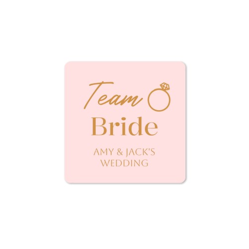 Distributeur de savon bois & sticker carré (lot de 12)