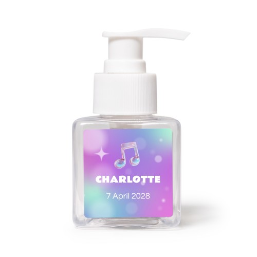 Holographic Music Notes