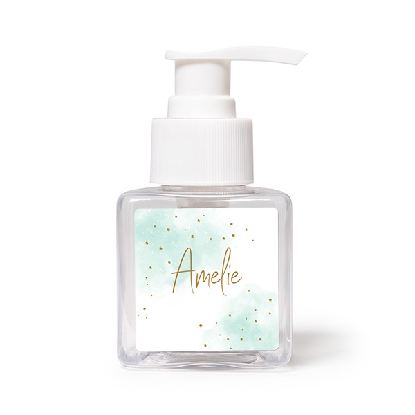 Mini Soap Dispenser White Square - set of 12