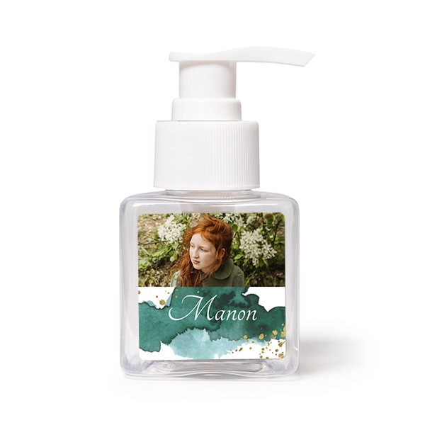 Watercolor Golden Circle Watercolor Golden Circle