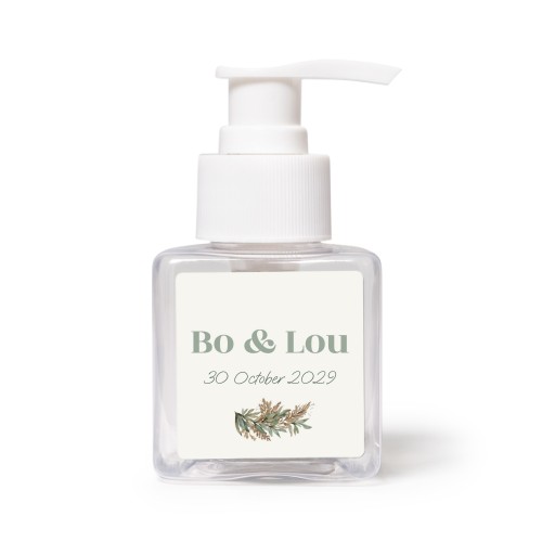 Mini Soap Dispenser White Square - set of 12