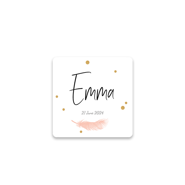 Gift Stickers Square (set of 12)