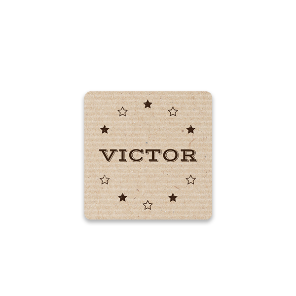 Gift Stickers Square (set of 12)