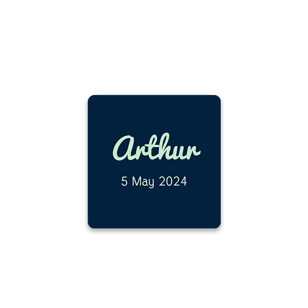 Gift Stickers Square (set of 12)
