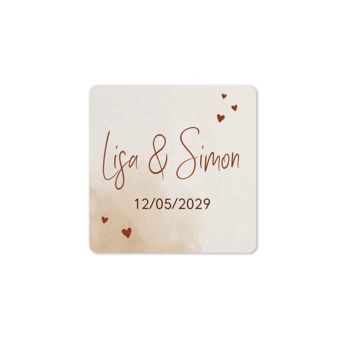 Gift Stickers Square (set of 12)