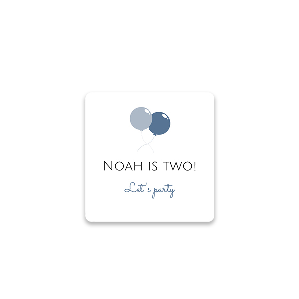 Gift Stickers Square (set of 24)