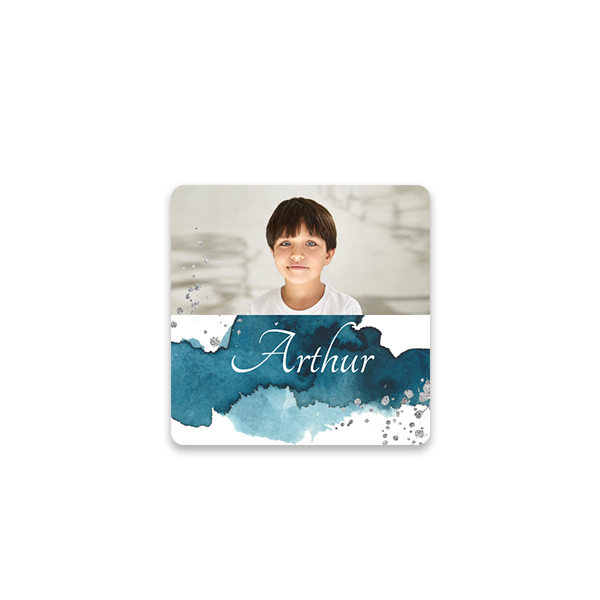 Etiquettes carrées pour cadeaux (set de 24)