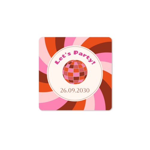 Funky Disco Party - Text Only
