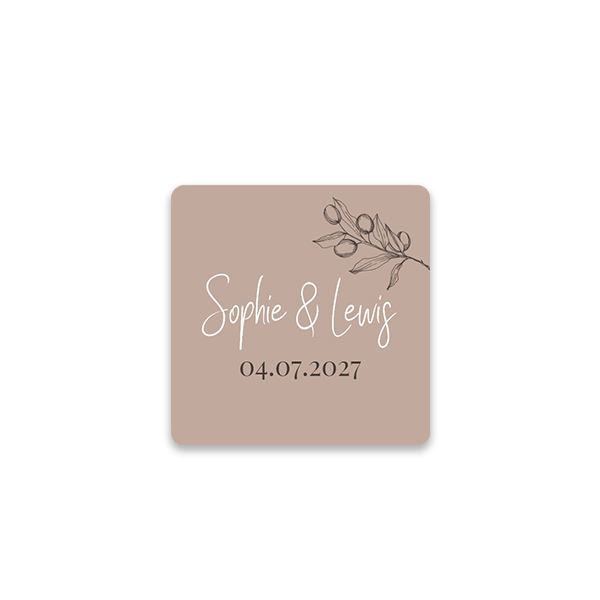 Gift Stickers Square (set of 24)