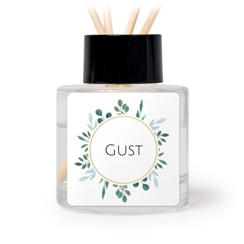 Diffuser med doftpinnar Svart Kvadratisk (set med 12)