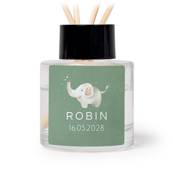 Diffuseur de parfum de maison carré noir (lot de 12)