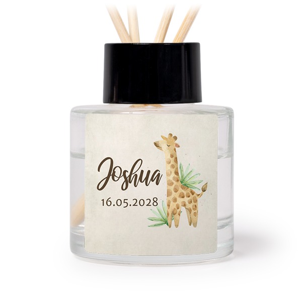 Huisparfum diffuser zwart vierkant (set van 12)