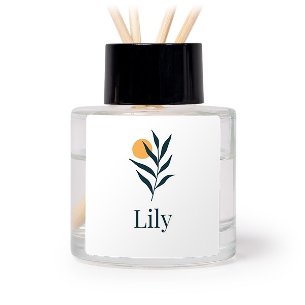 Diffuseur de parfum de maison carré noir (lot de 12)