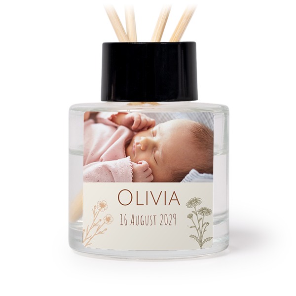 Diffuseur de parfum de maison carré noir (lot de 12)