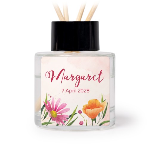 Diffuseur de parfum de maison carré noir (lot de 12)