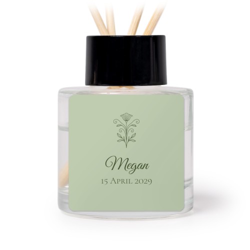 Diffuseur de parfum de maison carré noir (lot de 12)