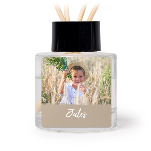 Diffuser med duftpinner Svart Firkantet (sett med 12)