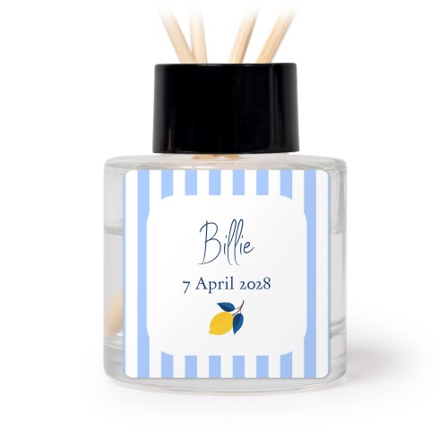 House Perfume Diffuser Black Square - set of 12