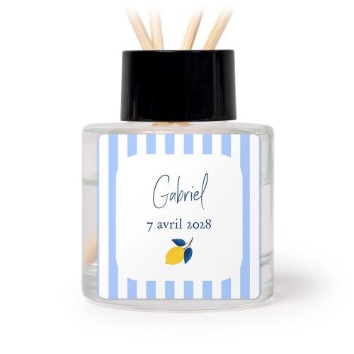 Diffuseur de parfum de maison carré noir (lot de 12)