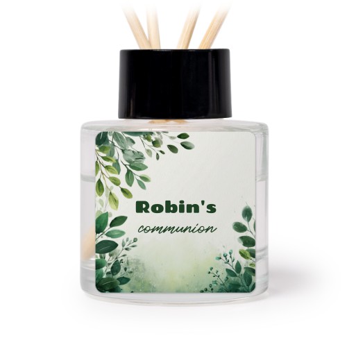 House Perfume Diffuser Black Square - set of 12