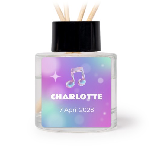 Holographic Music Notes