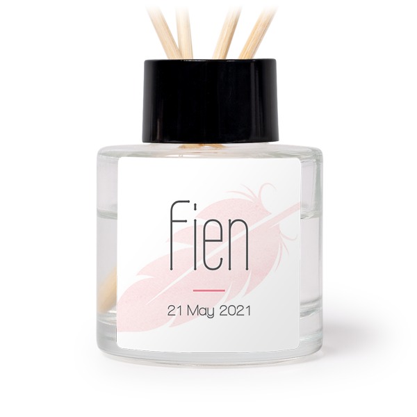 House Perfume Diffuser Black Square - set of 12
