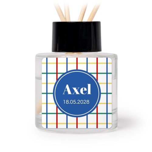 Diffuser med doftpinnar Svart Kvadratisk (set med 12)