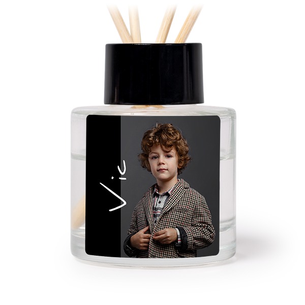 Huisparfum diffuser zwart vierkant (set van 12)