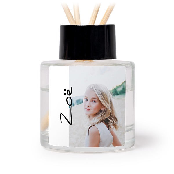 House Perfume Diffuser Black Square - set of 12