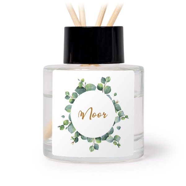 House Perfume Diffuser Black Square - set of 12