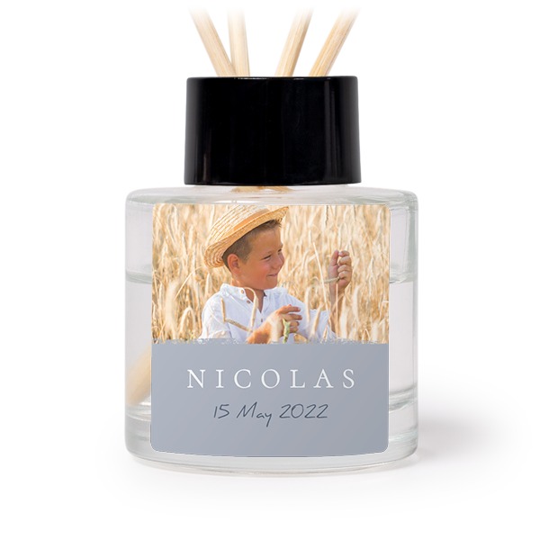 Diffuser med doftpinnar Svart Kvadratisk (set med 12)