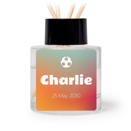 Raumduft Flakon Schwarz quadratisch - 12 Stk.